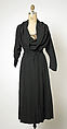 Evening dress, Gilbert Adrian (American, Naugatuck, Connecticut 1903–1959 Hollywood, California), wool, silk, American