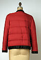 Jacket, House of Chanel (French, founded 1910), silk, metal, French