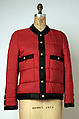 Jacket, House of Chanel (French, founded 1910), silk, metal, French