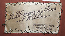 Coat, fur, wool, silk, American