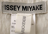 Jacket, Issey Miyake (Japanese, 1938–2022), silk, linen/nylon blend, cotton/linen blend, Japanese