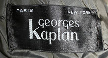 Coat, Georges Kaplan (American, founded Paris, France 1923–1972 New York), a) leather, synthetic; b) leather, metal, French