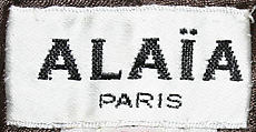 Jacket, Azzedine Alaïa (French (born Tunisia), Tunis 1935–2017 Paris), leather, silk, French