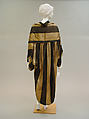 "Pré Catelan", Paul Poiret (French, Paris 1879–1944 Paris), silk, metallic thread, French