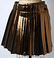 Skirt, Issey Miyake (Japanese, 1938–2022), synthetic, Japanese