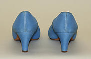 Evening ensemble, (a, b) House of Balenciaga (French, founded 1937), (a–e) silk, French