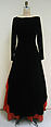 Evening dress, Carolina Herrera (American, born Venezuela, 1939), silk, linen, American