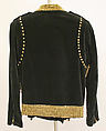 Jacket, Carolina Herrera (American, born Venezuela, 1939), cotton, metal, rhinestone, American