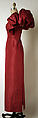 Evening dress, Madame Grès (Germaine Émilie Krebs) (French, Paris 1903–1993 Var region), silk, French