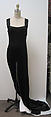 Evening dress, Jean Paul Gaultier (French, born 1952), rayon, silk, French