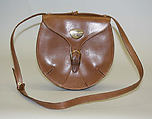 Purse, Gucci  Italian, a,b) leather, brass, Italian