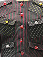 Suit, Patrick Kelly (American, Vicksburg, Mississippi 1954–1990 Paris), cotton, rayon, plastic, French