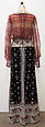 Ensemble, Oscar de la Renta, LLC. (American, founded 1965), a, b) silk, cotton, plastic; c) silk, American