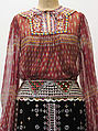 Ensemble, Oscar de la Renta, LLC. (American, founded 1965), a, b) silk, cotton, plastic; c) silk, American