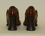 Shoes, Prada (Italian, founded 1913), a,b) leather, Italian