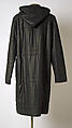 Coat, Missoni (Italian, founded 1953), wool, cotton blend, wood, Italian