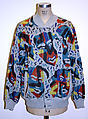 Jacket, Missoni  Italian, wool/cotton/synthetic blend, cotton/synthetic blend, plastic, Italian