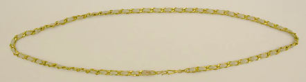 Sautoir, House of Chanel  French, metal, cotton, French