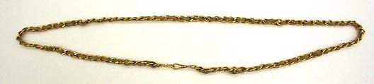 Sautoir, House of Chanel  French, metal, linen, French