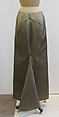 Ensemble, Ralph Rucci (American, born 1957), a) wool, silk, stone, raffia; b) silk, American