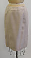 Ensemble, Ralph Rucci (American, born 1957), a) wool, plastic; b) wool/silk blend; c) wool, silk, American