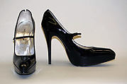 Shoes, Dolce & Gabbana (Italian, founded 1985), leather, plastic (vinyl), Italian
