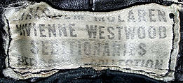 Ensemble, Vivienne Westwood (British, 1941–2022), a) leather; b) leather, metal, British