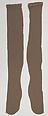 Stockings, Vivienne Westwood (British, 1941–2022), a,b, g, h) wool, elastic; c,d, i, j) synthetic, elastic; e,f) cotton, British
