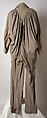 Ensemble, Vivienne Westwood (British, 1941–2022), a) cotton; b) cotton, leather, metal; c,d) metal, leather, British