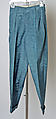 Trousers, Vivienne Westwood (British, 1941–2022), silk, cotton, synthetic, British