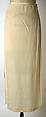 Ensemble, (a, b) Yves Saint Laurent (French, founded 1961), a,b) silk; c,d) leather, French