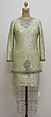 Ensemble, Yves Saint Laurent (French, founded 1961), a,b) silk, metallic thread, rhinestone; b) silk, metallic thread, French