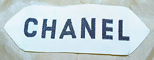 Suit, House of Chanel (French, founded 1910), a, b) silk, plastic, straw, metal, synthetic; c) silk, French