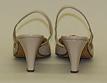Shoes, House of Chanel (French, founded 1910), a,b) leather, metal, French