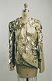 Jacket, As Four (American, 1999–2005), leather, synthetic, cotton, rhinestone, cellophane, American