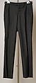 Suit, Kilgour (British, founded 1882), a) wool, silk, plastic; b) wool, silk, cotton, plastic; c) cotton, silk, plastic; d) silk; e, f) leather, British
