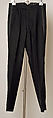 Tuxedo, Anderson & Sheppard (British, founded 1906), a) wool, silk; b) cotton, faux abalone; c) wool, silk, cotton, plastic, British