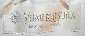 Dress, Yumi Katsura International Co., Ltd. (Japanese), a) paper, synthetic; b) paper, synthetic, silk; c, d) synthetic, Japanese