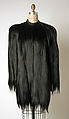 Coat, R. H. Macy & Co. (American), fur, silk, American