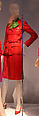 Suit, Yves Saint Laurent  French, a) linen, silk, plastic; b, c) linen; d) silk, French