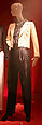 Ensemble, Yves Saint Laurent French, a) wool, plastic, silk; b,d) silk; c) wool, French