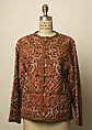 Suit, Yves Saint Laurent (French, founded 1961), a) cotton, metal, silk; b-d) silk, French