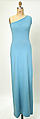Evening dress, Halston (American, Des Moines, Iowa 1932–1990 San Francisco, California), wool, American
