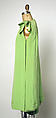 Evening ensemble, House of Dior (French, founded 1946), (a,b) silk; (c) shell, metal, French