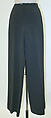 Suit, Jean Paul Gaultier (French, born 1952), a) wool, synthetic; b) wool, synthetic, silk; c,d) wool, French