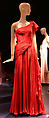Dress, Valentino (Italian, born 1932), silk, synthetic, Italian