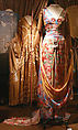 Dress, Valentino (Italian, born 1932), a) silk, metal; b) metallic, Italian