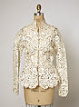 Jacket, House of Dior (French, founded 1946), leather, silk, French