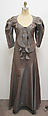 Ensemble, Vivienne Westwood (British, founded 1971), a) silk/cotton, plastic, silk; b) silk/cotton; c) silk/cotton, plastic; d) rayon; e) silk/cotton, velcro, British