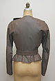 Ensemble, Vivienne Westwood (British, founded 1971), a) silk/cotton, plastic, silk; b) silk/cotton; c) silk/cotton, plastic; d) rayon; e) silk/cotton, velcro, British
